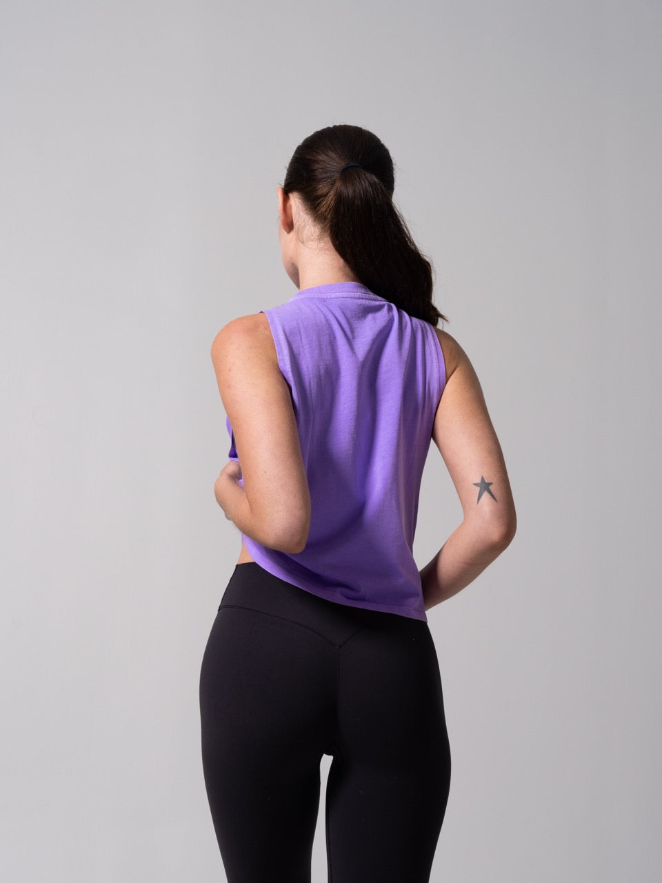 Essential Waist Tank - Taffy Purple