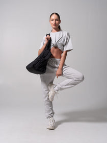 Essential Short Sleeve Tee - Heather Grey