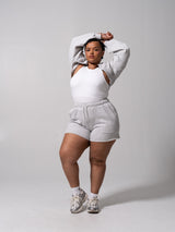 Thumbnail 3 of Threads Bolero - Heather Grey, 3 of 6