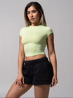 Halo Baby Tee - Limearita