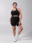 Rosa Sports Bra - Onyx Black