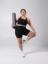 Thumbnail 4 of Rosa Sports Bra - Onyx Black, 4 of 5