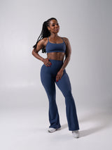 Thumbnail 2 of Legacy Flare Legging - Baked Blue, 2 of 6