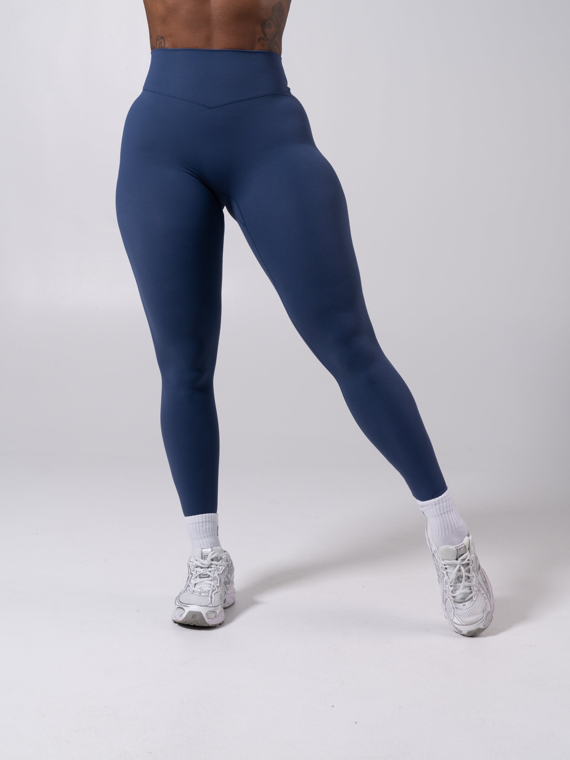 Micro Legacy Legging - Baked Blue