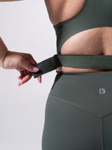 Thumbnail 5 of Wicked Zip Sports Bra - Limon Pepino, 5 of 6