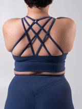Thumbnail 4 of Revolution Sports Bra - Baked Blue, 4 of 5
