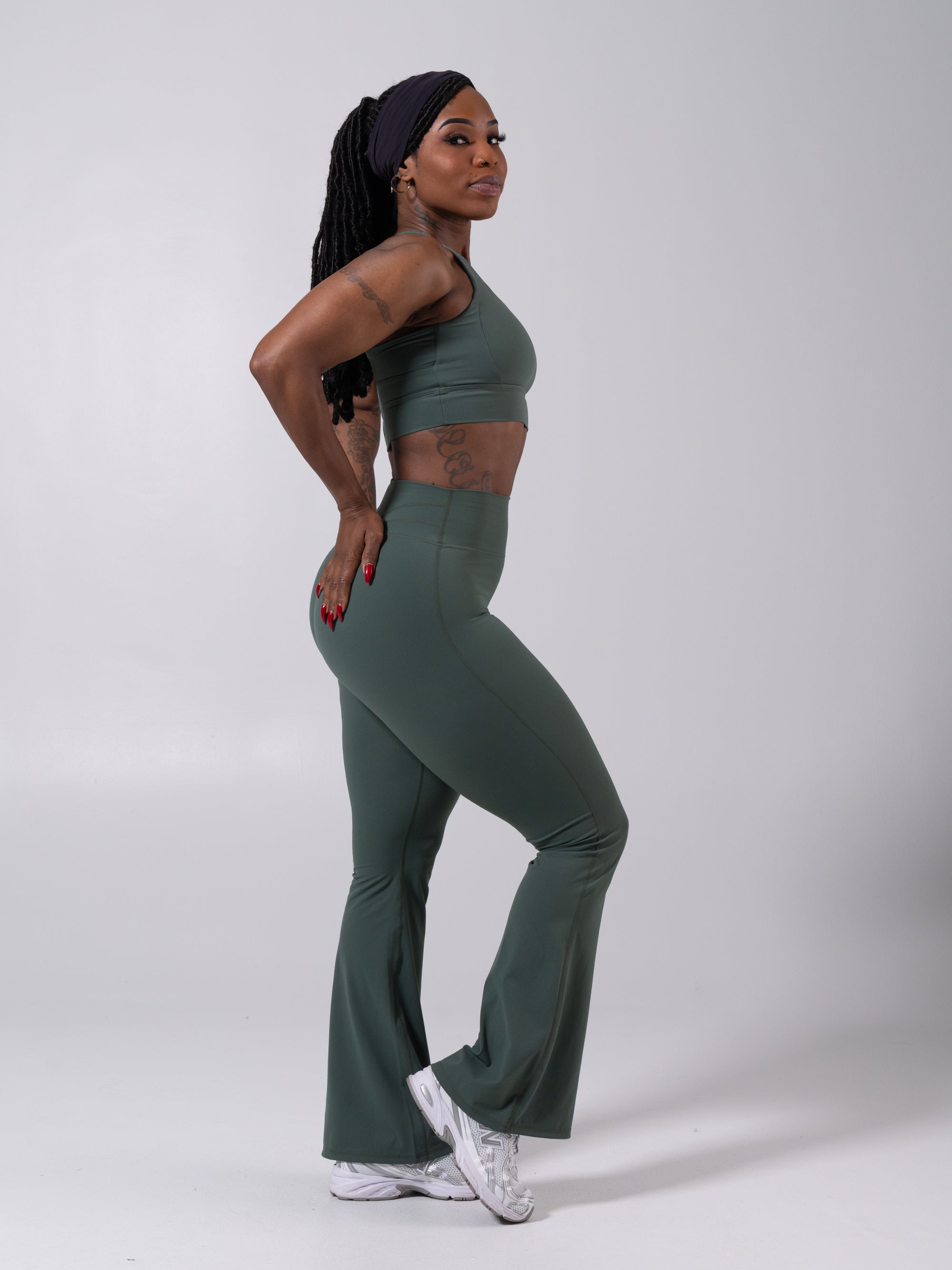 Legacy Flare Legging - Limon Pepino