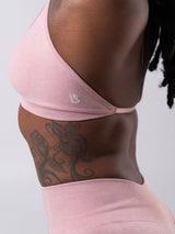 Thumbnail 6 of **PREORDER** Micro Seamless Sports Bra - Heather Rose Water, 6 of 11