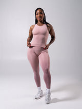 Thumbnail 3 of **PREORDER** Shape Seamless Hip Tank - Heather Rose Water, 3 of 9