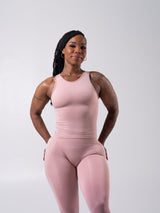 Thumbnail 7 of **PREORDER** Shape Seamless Hip Tank - Heather Rose Water, 7 of 9