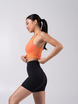 Thumbnail 6 of Wicked Zip Sports Bra - Lava Print, 6 of 11