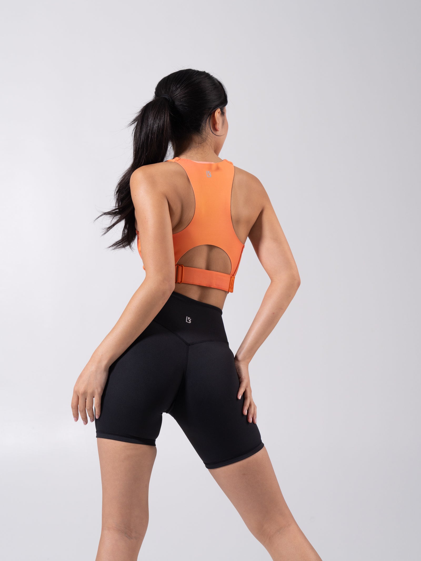 Wicked Zip Sports Bra - Lava Print