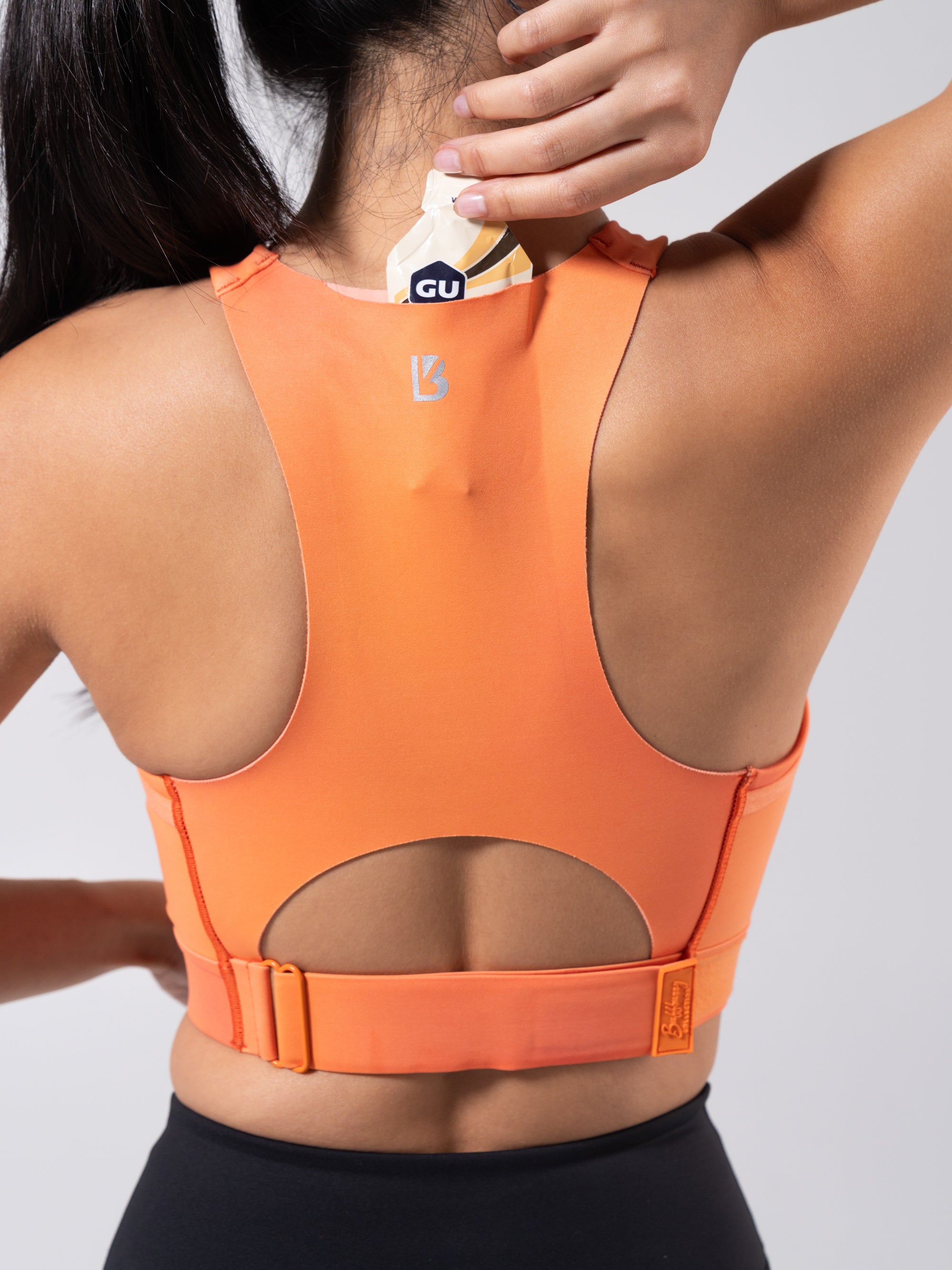 Wicked Zip Sports Bra - Lava Print