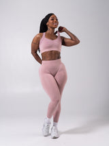 Thumbnail 6 of **PREORDER** Vida Seamless Sports Bra - Heather Rose Ombre, 6 of 7