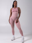 Miracle Seamless Mid Rise Legging - Heather Rose Water