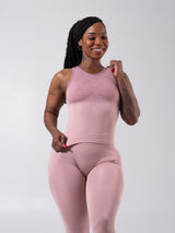 Thumbnail 7 of **PREORDER** Shape Seamless Hip Tank - Heather Rose Ombre, 7 of 9