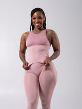 Thumbnail 3 of **PREORDER** Shape Seamless Hip Tank - Heather Rose Ombre, 3 of 9