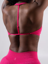 Thumbnail 4 of **PREORDER** Micro Seamless Sports Bra - Heather Miami Vice, 4 of 5