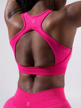 Thumbnail 2 of **PREORDER** Vida Seamless Sports Bra - Heather Miami Vice, 2 of 7