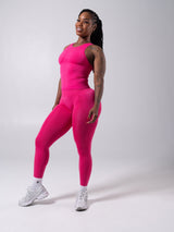 Thumbnail 9 of **PREORDER** Shape Seamless Hip Tank - Heather Miami Vice, 9 of 9