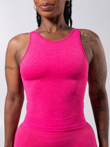 Thumbnail 3 of **PREORDER** Shape Seamless Hip Tank - Heather Miami Vice, 3 of 9