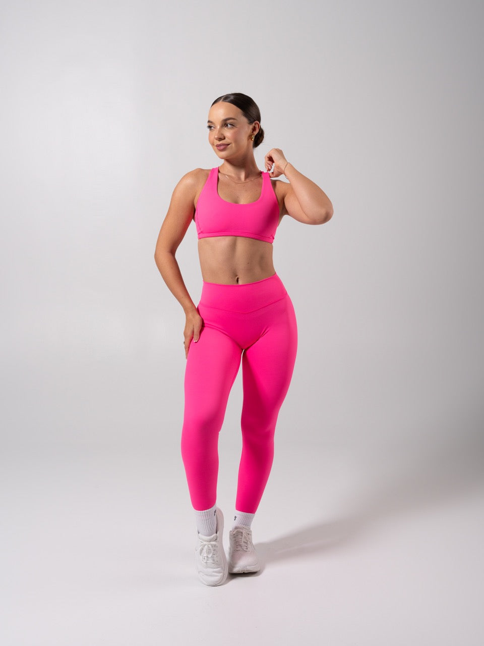 Crossfire Sports Bra - Hot Mess