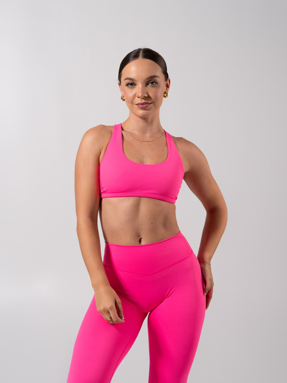 Crossfire Sports Bra - Hot Mess