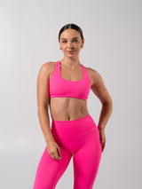 Thumbnail 3 of Crossfire Sports Bra - Hot Mess, 3 of 10