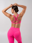 Crossfire Sports Bra - Hot Mess