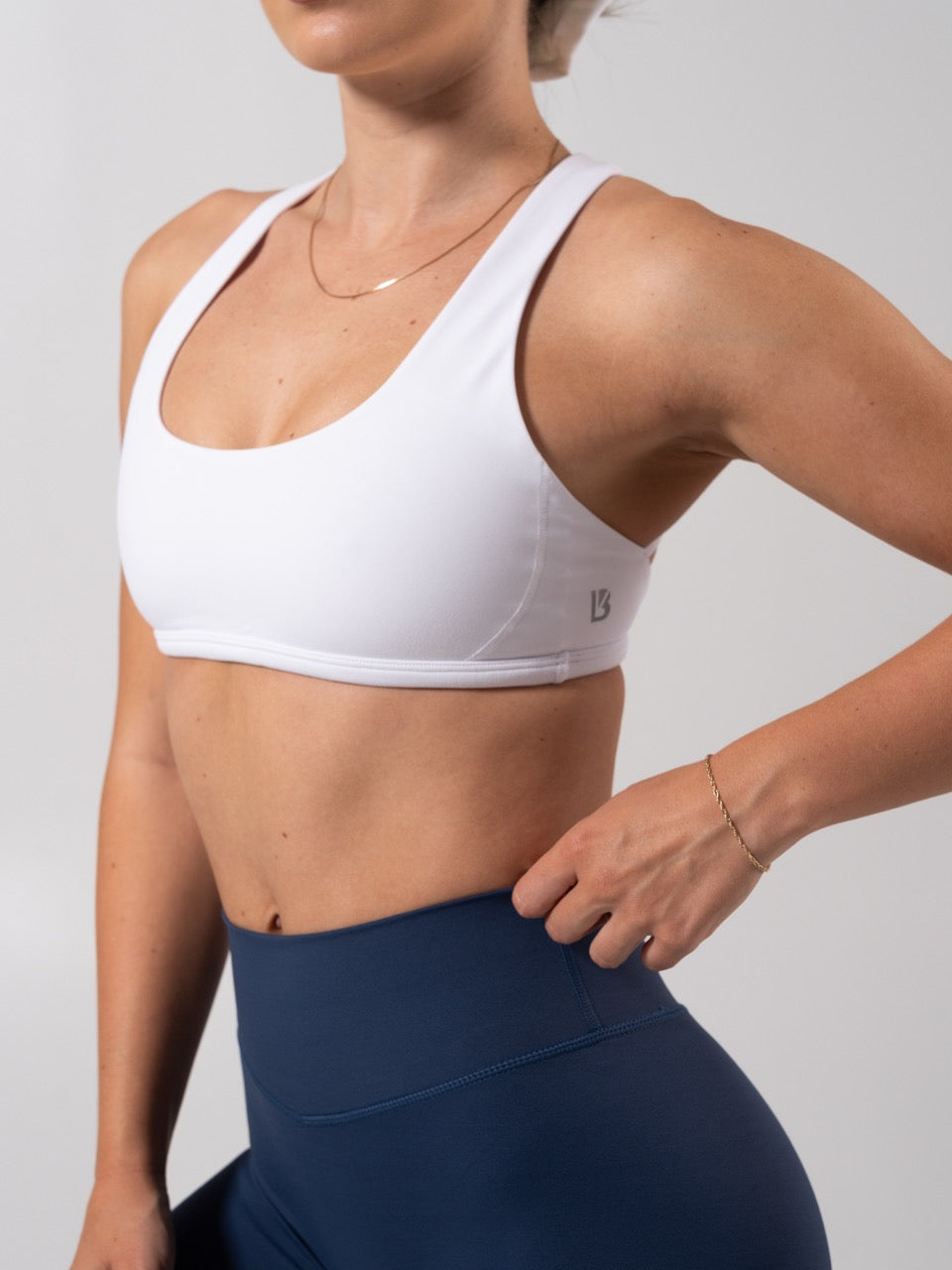 Crossfire Sports Bra - White