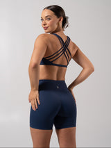 Thumbnail 1 of Crossfire Sports Bra - Baked Blue, 1 of 9