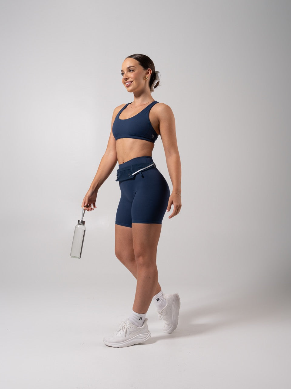 Crossfire Sports Bra - Baked Blue