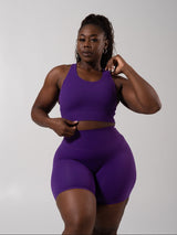 Thumbnail 1 of Rosa Sports Bra - Grape Jelly, 1 of 8