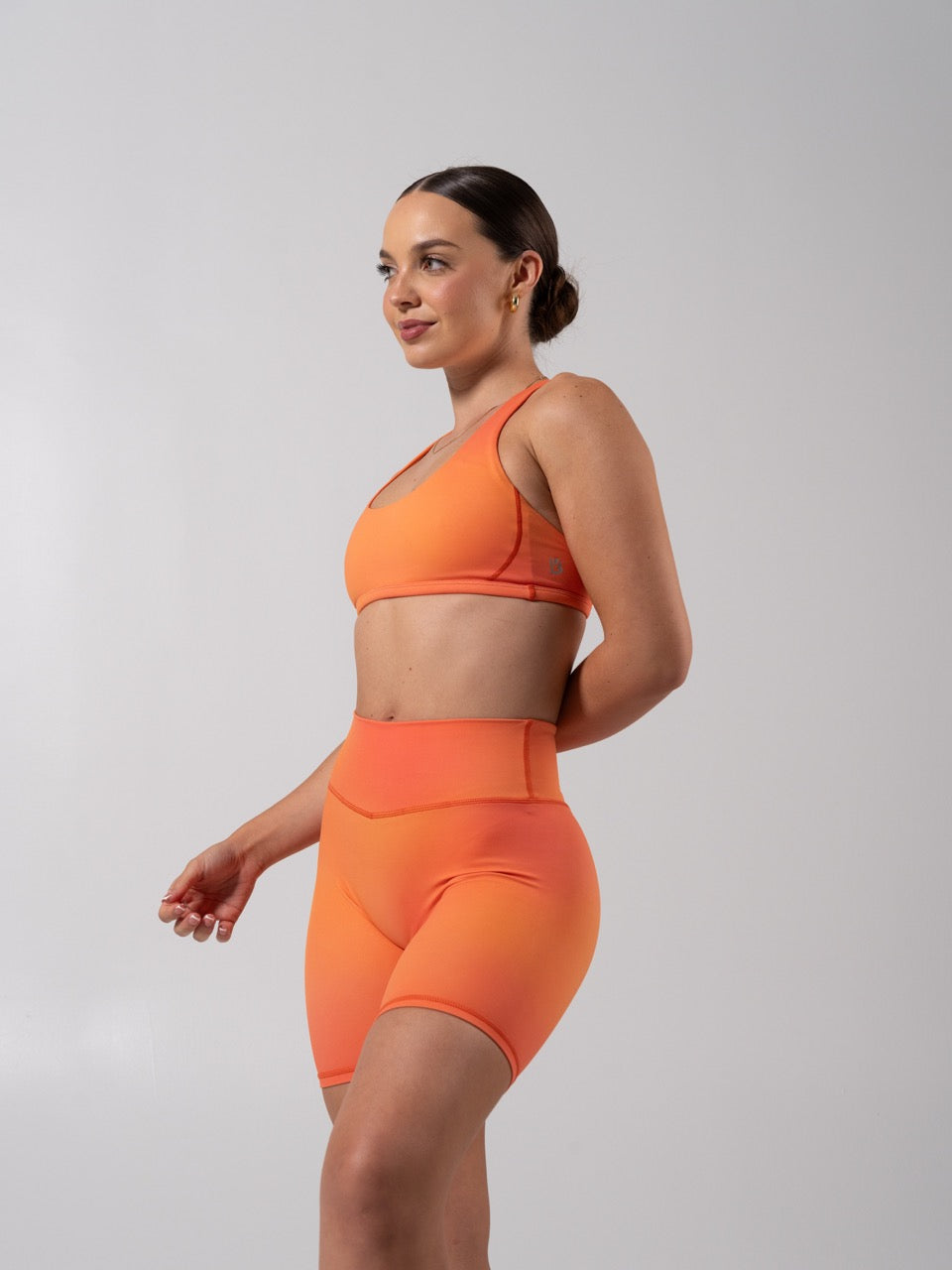 Crossfire Sports Bra - Lava Print