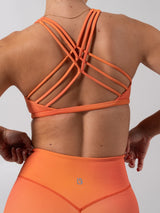 Thumbnail 4 of Crossfire Sports Bra - Lava Print, 4 of 8
