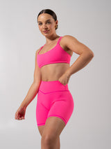 Thumbnail 6 of Elysium Sport Bra - Hot Mess, 6 of 7