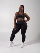 Thumbnail 9 of **PREORDER** Miracle Seamless Hip Rise Legging - Heather Charcoal, 9 of 10