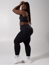 Thumbnail 5 of Miracle Seamless Mid Rise Legging - Heather Charcoal, 5 of 5