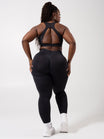Miracle Seamless Mid Rise Legging - Heather Charcoal