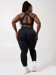 Miracle Seamless Mid Rise Legging - Heather Charcoal
