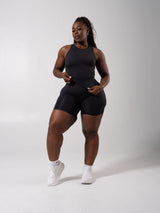 Thumbnail 2 of **PREORDER** Shape Seamless Hip Tank - Heather Charcoal, 2 of 8