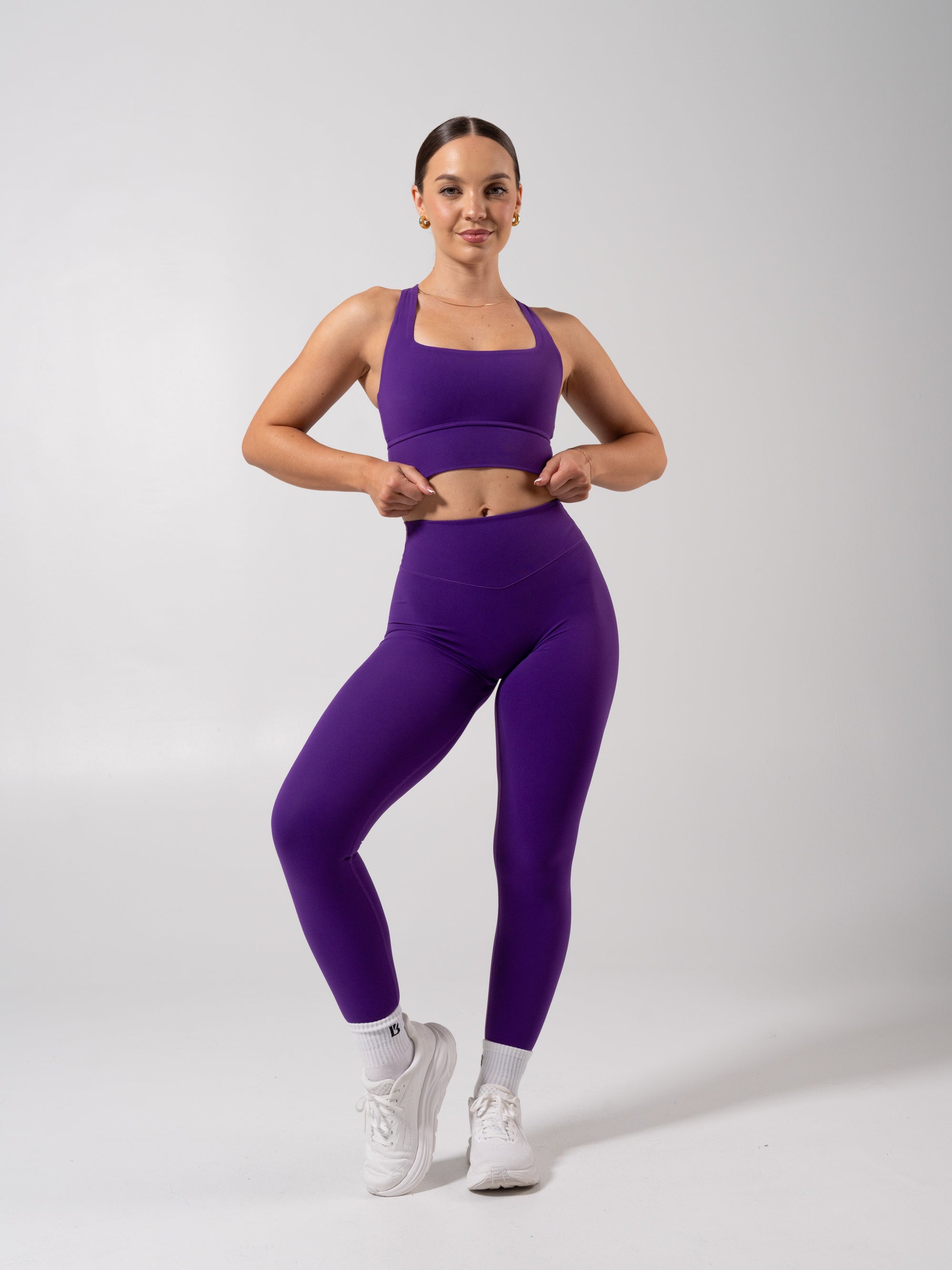 Revolution Sports Bra - Grape Jelly