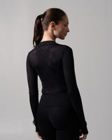 Thumbnail 4 of Spice Mesh Jacket - Onyx Black, 4 of 9