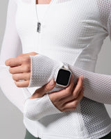 Thumbnail 4 of Spice Mesh Jacket - White, 4 of 6