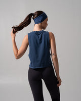 Thumbnail 7 of Essential Waist Tank - Baked Blue, 7 of 8
