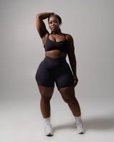 Thumbnail 2 of Siren Scrunch Short 7" - Onyx Black, 2 of 9