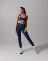 Thumbnail 2 of Siren Scrunch Legging - Baked Blue, 2 of 8