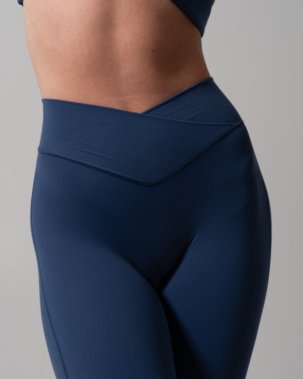 Siren Scrunch Legging - Baked Blue