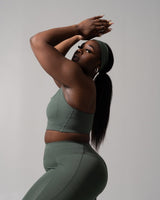 Thumbnail 4 of Airbrush Sports Bra - Limon Pepino, 4 of 6