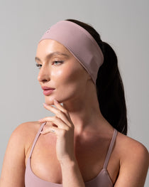 Poshknit Wide Headband - Rose Water
